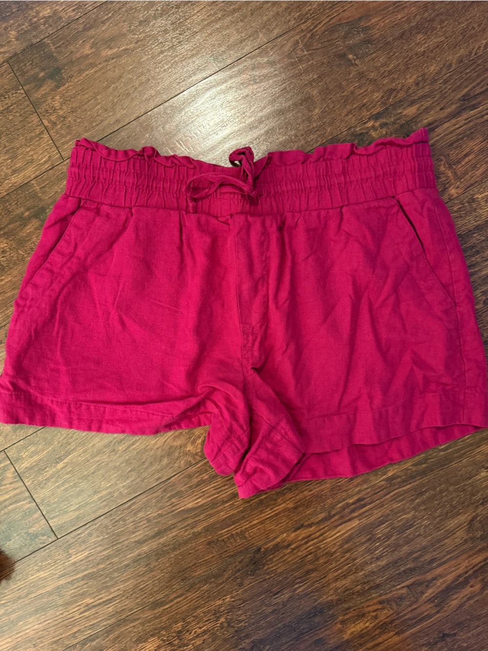 a new day Hot Pink Elastic-Waist Bermuda Shorts